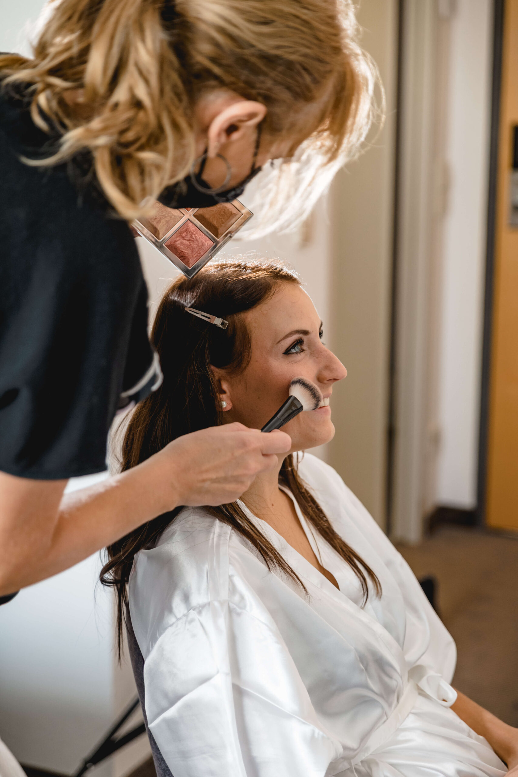 Getting Ready Braut im Hotel Schlosspark Lichtenwalde