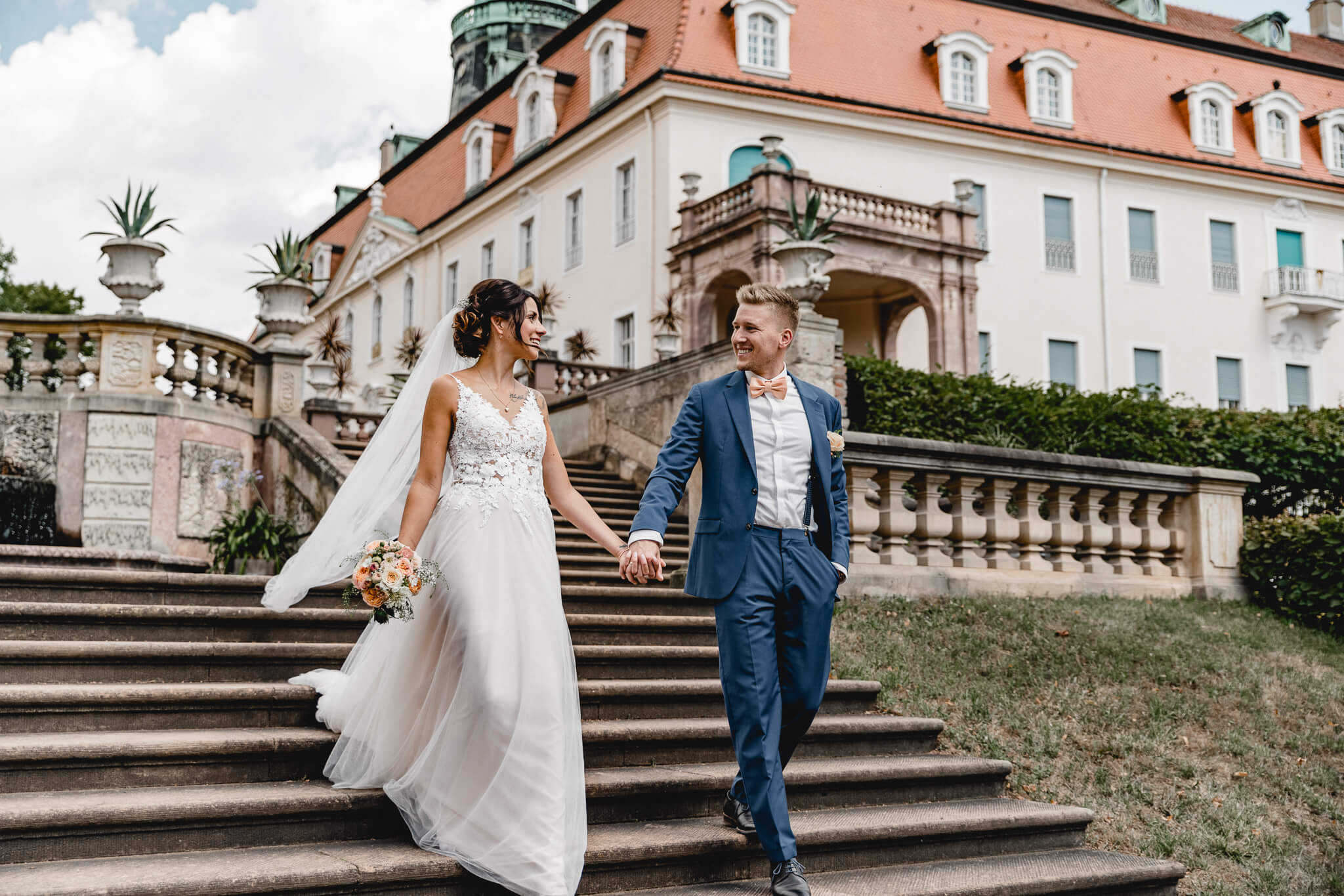 Hochzeitsfotos Schloss Lichtenwalde Chemnitz